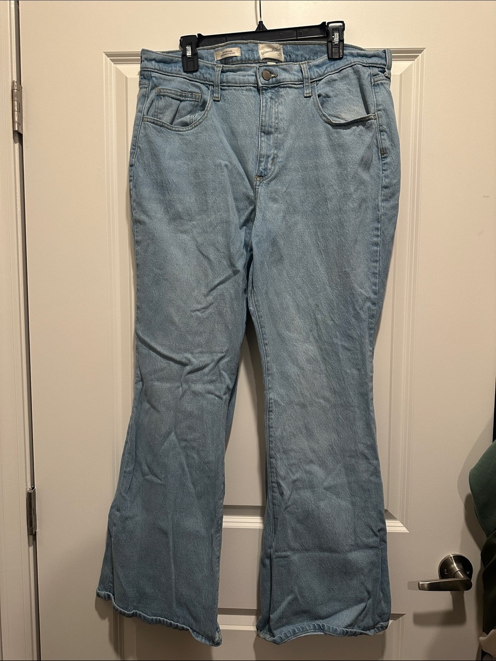 Universal Thread Light Blue Flare Jeans - Women's Wide Leg
